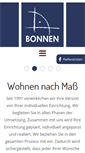 Mobile Screenshot of bonnen-einrichtungen.de